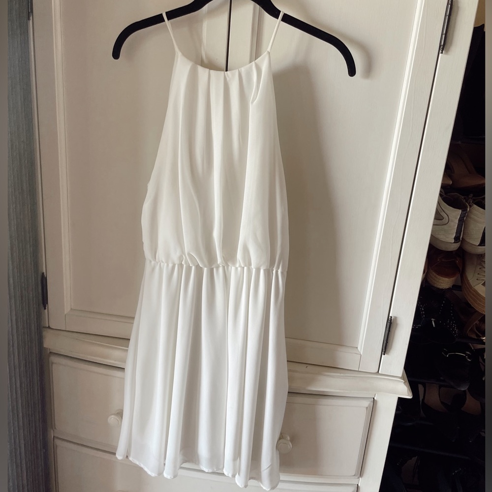 White dress